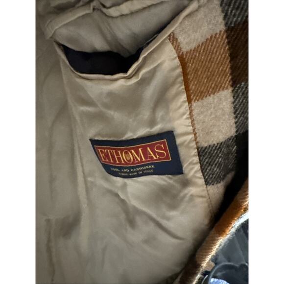 Suistudio Italian Wool & Cashmere Blazer Jacket /Coat Women’s plaid Small - Picture 10 of 13